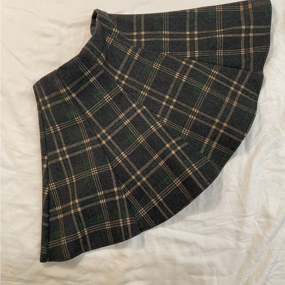 Dresses & Skirts - Elegant Thick Plaid Skater Skirt